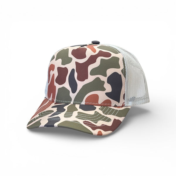 Hard 5 - Ape Camo Mesh Trucker
